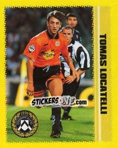 Figurina Tomas Locatelli - Calcio D'Inizio 1997-1998 - Merlin