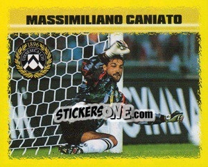 Cromo Massimiliano Caniato - Calcio D'Inizio 1997-1998 - Merlin