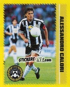 Sticker Alessandro Calori - Calcio D'Inizio 1997-1998 - Merlin