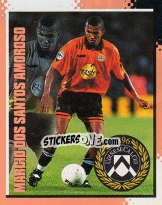 Sticker Marcio Dos Santos Amoroso - Calcio D'Inizio 1997-1998 n. 161 - Merlin