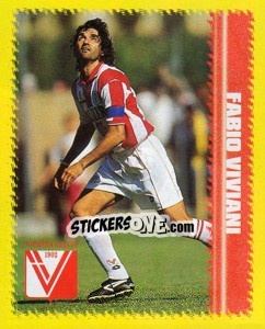 Sticker Fabio Viviani - Calcio D'Inizio 1997-1998 - Merlin