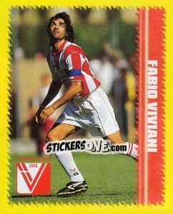 Sticker Fabio Viviani - Calcio D'Inizio 1997-1998 n. 166 - Merlin