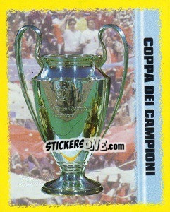 Sticker Coppa Del Campioni - Calcio D'Inizio 1997-1998 - Merlin