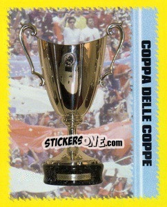Sticker Coppa Delle Coppe - Calcio D'Inizio 1997-1998 - Merlin
