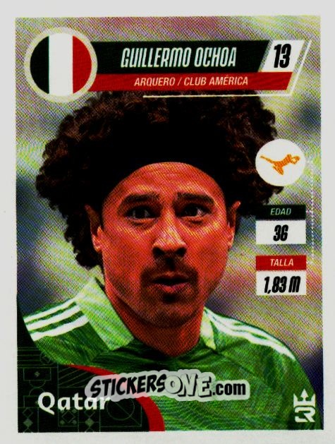 Cromo   Ochoa (Mexico) - Qatar 2022
 - Reyauca