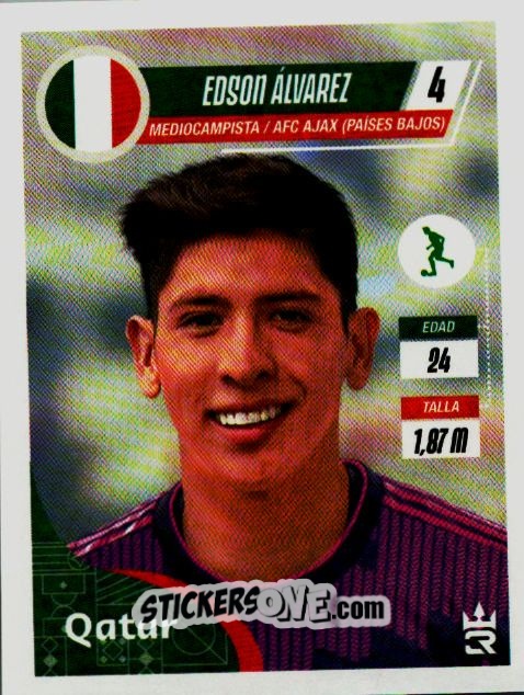 Figurina   Álvarez (Mexico) - Qatar 2022
 n. 125 - Reyauca