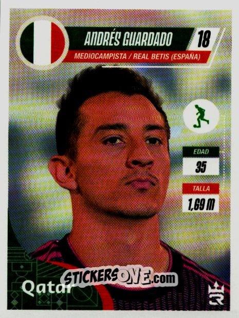Sticker   Guardado (Mexico) - Qatar 2022
 n. 127 - Reyauca