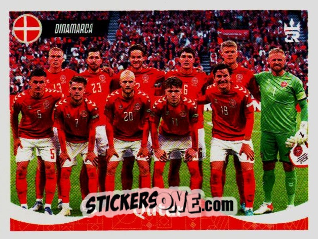 Sticker   Team (Denmark) - Qatar 2022
 - Reyauca