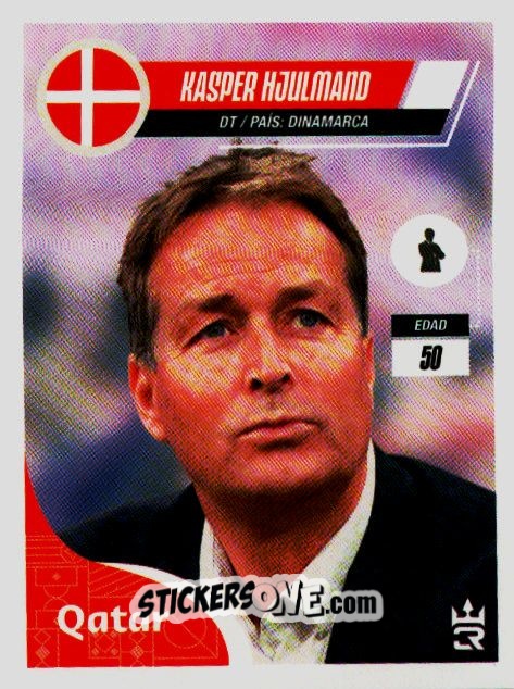 Sticker   Hjulmand (Denmark) - Qatar 2022
 - Reyauca