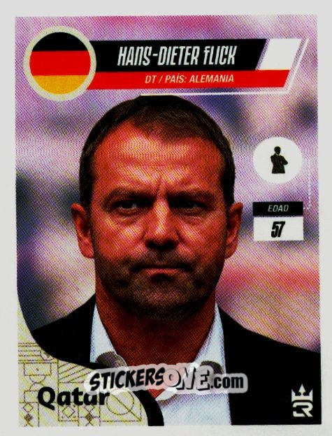 Sticker   Flick (Germany) - Qatar 2022
 n. 210 - Reyauca