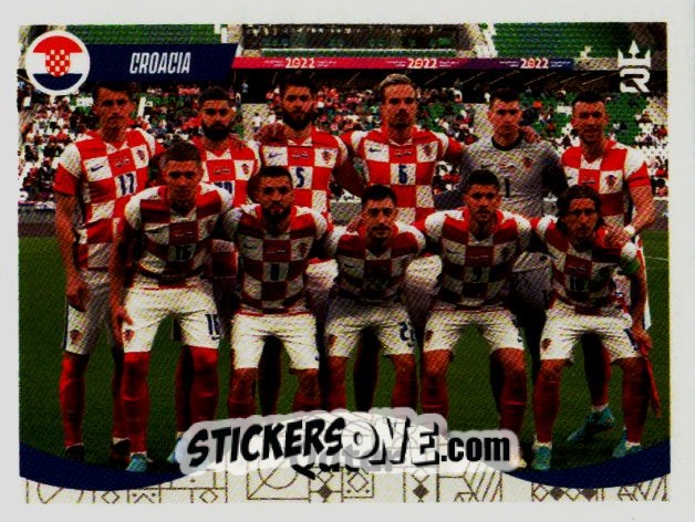 Sticker   Team (Croatia) - Qatar 2022
 - Reyauca