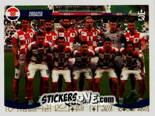 Sticker   Team (Croatia) - Qatar 2022
 n. 255 - Reyauca