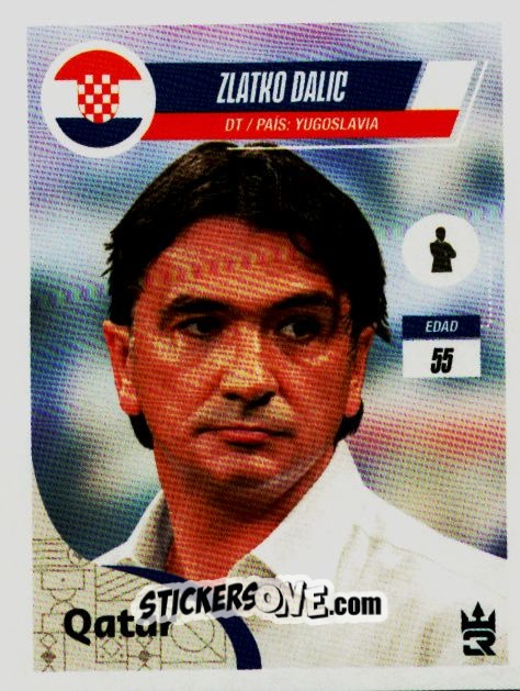 Sticker   Dalic (Croatia) - Qatar 2022
 - Reyauca