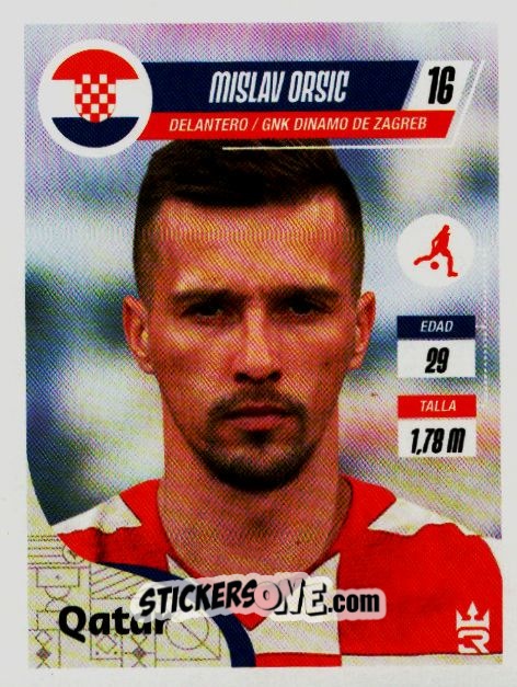 Sticker   Orsic (Croatia) - Qatar 2022
 - Reyauca