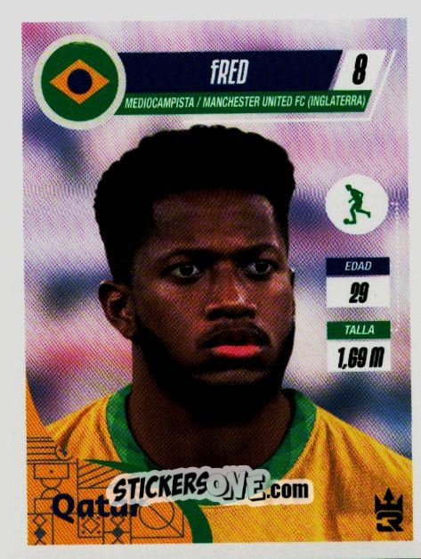 Figurina   Fred (Brazil) - Qatar 2022
 - Reyauca