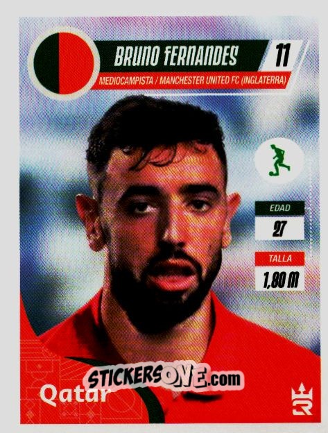 Sticker   Fernandes (Portugal) - Qatar 2022
 - Reyauca