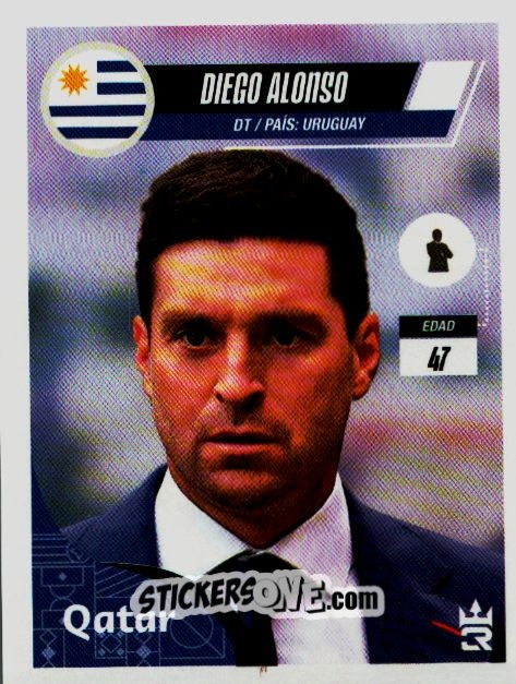 Sticker   Alonso (Uruguay) - Qatar 2022
 n. 348 - Reyauca