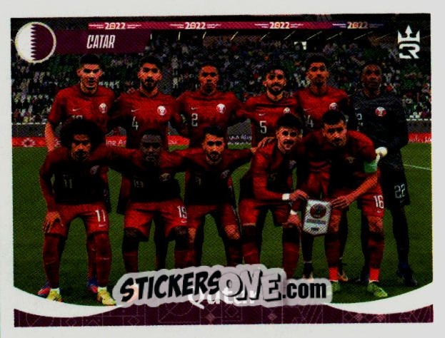 Sticker   Team (Qatar) - Qatar 2022
 n. 48 - Reyauca