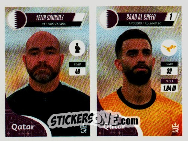 Sticker   Sánchez / Al Sheeb (Qatar) - Qatar 2022
 - Reyauca