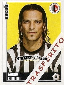 Cromo Mirko Cudini - Calciatori 2006-2007 n. 6 - Panini