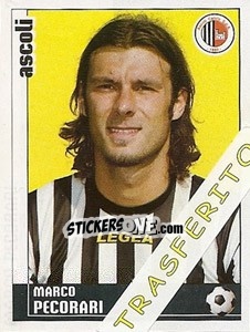 Sticker Marco Pecorari - Calciatori 2006-2007 - Panini