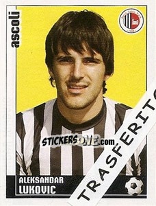 Sticker Aleksandar Lukovic - Calciatori 2006-2007 n. 8 - Panini