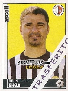 Sticker Ervin Skela - Calciatori 2006-2007 n. 12 - Panini