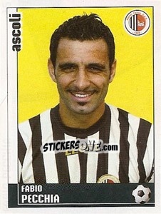 Figurina Fabio Pecchia - Calciatori 2006-2007 - Panini