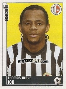 Sticker Thomas Herve Job - Calciatori 2006-2007 - Panini