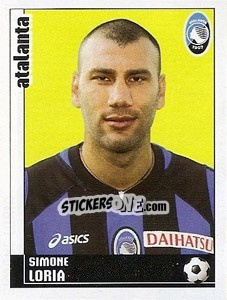 Sticker Simone Loria - Calciatori 2006-2007 n. 30 - Panini