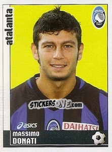 Sticker Massimo Donati - Calciatori 2006-2007 n. 35 - Panini