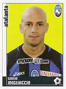 Sticker Giulio Migliaccio - Calciatori 2006-2007 - Panini