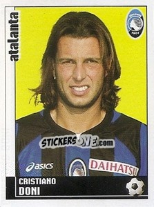Sticker Cristiano Doni - Calciatori 2006-2007 - Panini