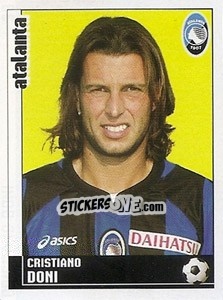 Sticker Cristiano Doni - Calciatori 2006-2007 n. 38 - Panini