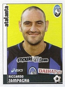 Sticker Riccardo Zampagna - Calciatori 2006-2007 n. 43 - Panini