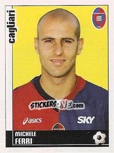 Sticker Michele Ferri - Calciatori 2006-2007 n. 52 - Panini