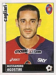 Sticker Alessandro Agostini - Calciatori 2006-2007 n. 55 - Panini