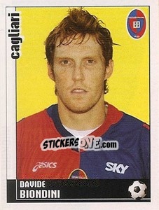 Cromo Davide Biondini - Calciatori 2006-2007 n. 57 - Panini