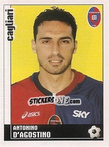 Sticker Antonino D'Agostino - Calciatori 2006-2007 - Panini