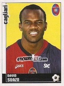 Sticker David Suazo - Calciatori 2006-2007 n. 64 - Panini