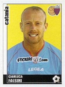 Sticker Gianluca Falsini - Calciatori 2006-2007 n. 72 - Panini