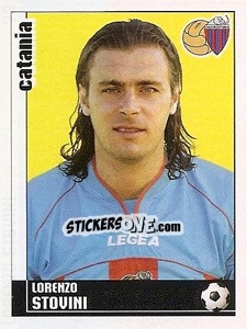 Sticker Lorenzo Stovini - Calciatori 2006-2007 n. 73 - Panini