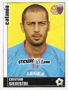 Sticker Cristian Silvestri - Calciatori 2006-2007 n. 74 - Panini