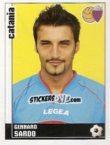 Sticker Gennaro Sardo - Calciatori 2006-2007 - Panini