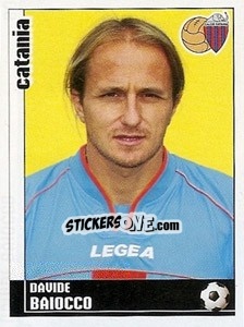Sticker Davide Baiocco - Calciatori 2006-2007 n. 80 - Panini