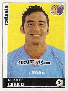 Sticker Giuseppe Colucci - Calciatori 2006-2007 n. 83 - Panini