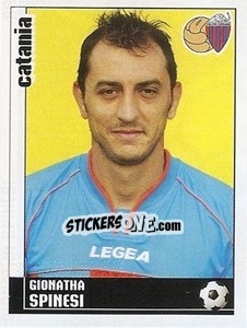 Figurina Gionatha Spinesi - Calciatori 2006-2007 - Panini