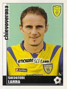 Cromo Salvatore Lanna - Calciatori 2006-2007 - Panini