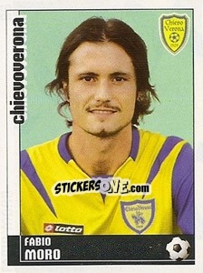 Sticker Fabio Moro - Calciatori 2006-2007 n. 96 - Panini