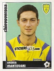 Figurina Andrea Mantovani - Calciatori 2006-2007 - Panini